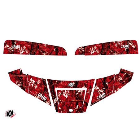 Kit Déco SSV Camo Polaris Ranger 570 Rouge (2015-2021)