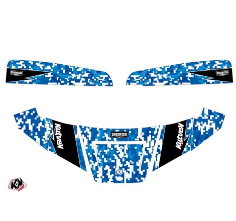 Kit Déco SSV Predator Polaris Ranger 570 Bleu (2015-2021)