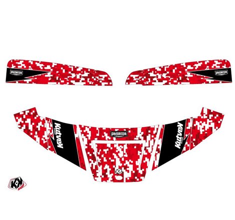 Kit Déco SSV Predator Polaris Ranger 570 Rouge (2015-2021)