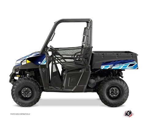 Kit Déco SSV Eraser Polaris Ranger 570 Bleu (2015-2021)