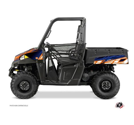 Kit Déco SSV Eraser Polaris Ranger 570 Bleu Orange (2015-2021)