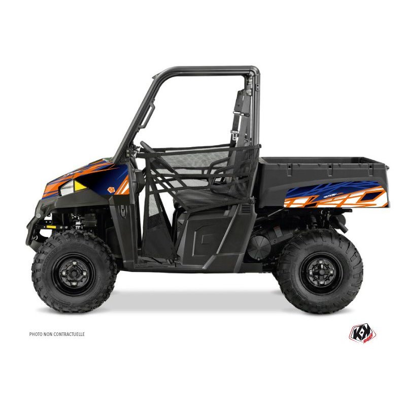 Kit Déco SSV Eraser Polaris Ranger 570 Bleu Orange (2015-2021)