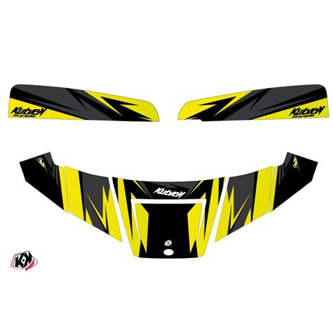 Kit Déco SSV Stage Polaris Ranger 570 Noir Jaune (2015-2021)