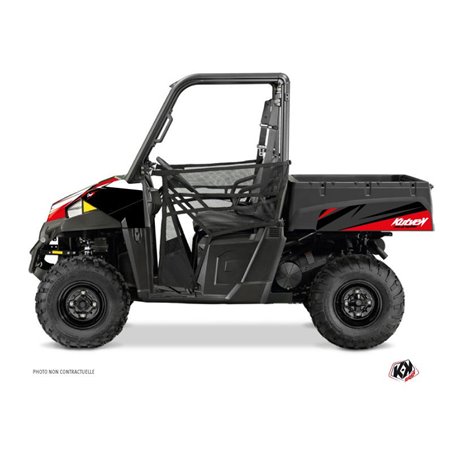 Kit Déco SSV Stage Polaris Ranger 570 Noir Rouge (2015-2021)