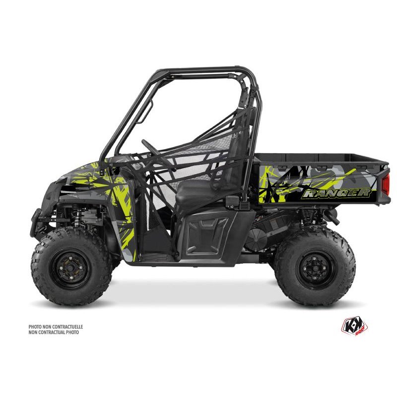 Kit Déco SSV Evil Polaris Ranger 570 FULL Gris Vert (2015)