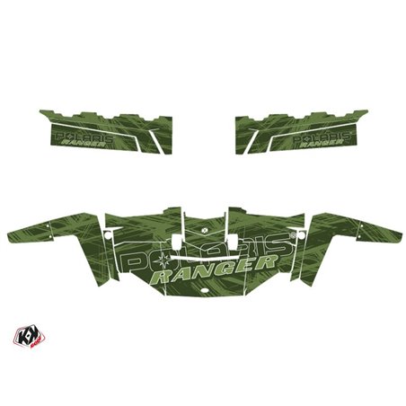 Kit Déco SSV Squad Polaris Ranger 570 FULL Vert (2015)