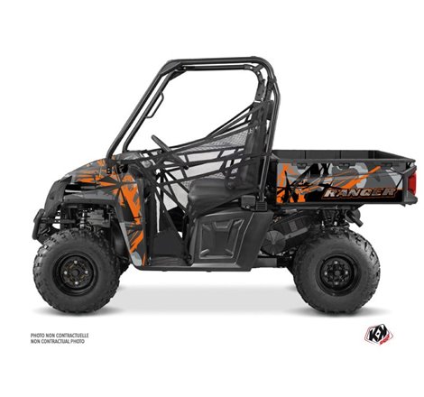 Kit Déco SSV Evil Polaris Ranger 570 FULL Gris Orange (2016-2021)