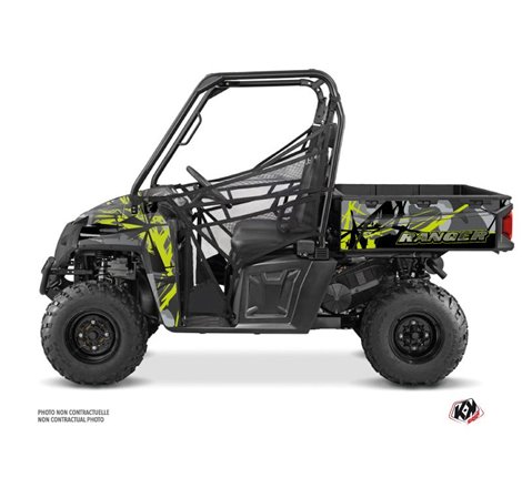 Kit Déco SSV Evil Polaris Ranger 570 FULL Gris Vert (2016-2021)