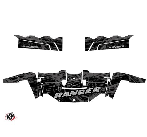 Kit Déco SSV Squad Polaris Ranger 570 FULL Noir Gris (2016-2021)