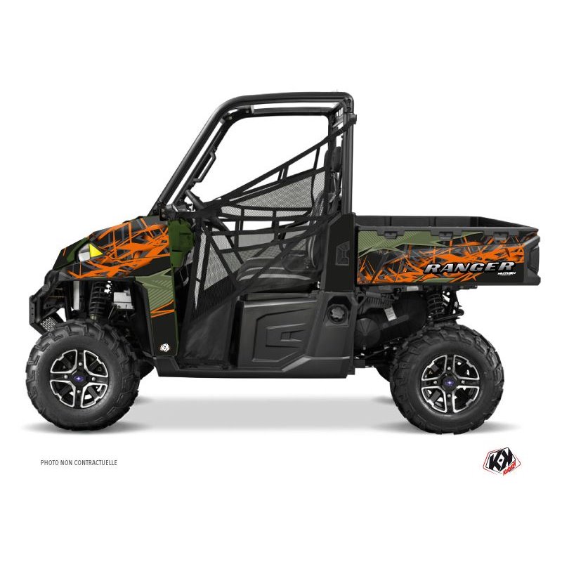 Kit Déco SSV Action Polaris Ranger 900 XP Vert (2012-2015)