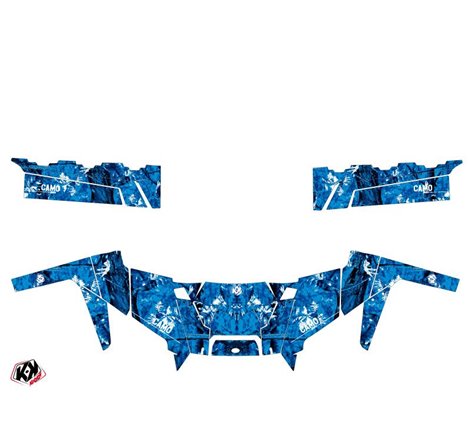 Kit Déco SSV Camo Polaris Ranger 900 XP Bleu (2012-2015)