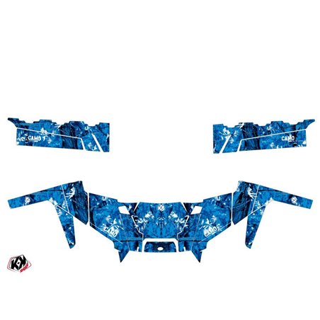 Kit Déco SSV Camo Polaris Ranger 900 XP Bleu (2012-2015)