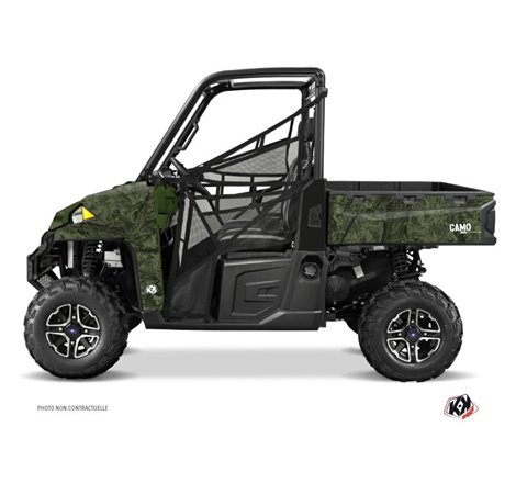 Kit Déco SSV Camo Polaris Ranger 900 XP Vert (2012-2015)