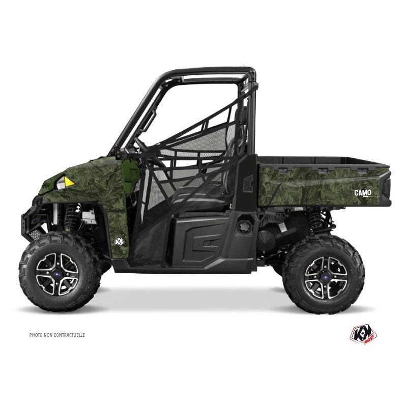 Kit Déco SSV Camo Polaris Ranger 900 XP Vert (2012-2015)