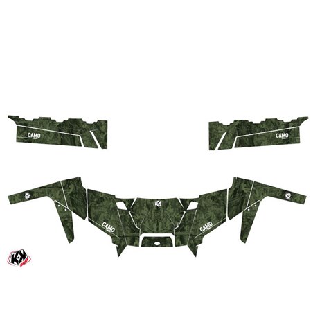 Kit Déco SSV Camo Polaris Ranger 900 XP Vert (2012-2015)