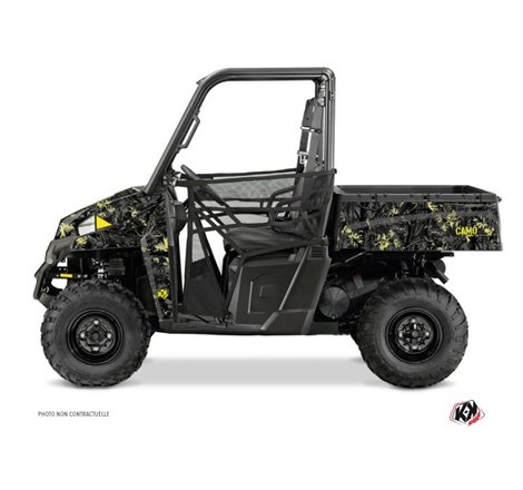 Kit Déco SSV Camo Polaris Ranger 900 XP Noir Jaune (2012-2015)