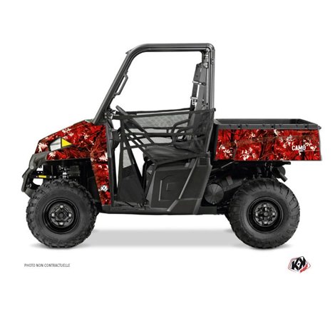 Kit Déco SSV Camo Polaris Ranger 900 XP Rouge (2012-2015)