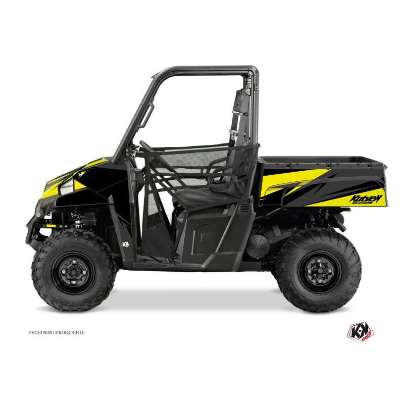 Kit Déco SSV Stage Polaris Ranger 900 XP Noir Jaune (2012-2015)