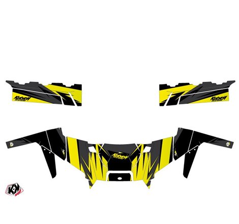 Kit Déco SSV Stage Polaris Ranger 900 XP Noir Jaune (2012-2015)