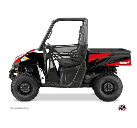 Kit Déco SSV Stage Polaris Ranger 900 XP Noir Rouge (2012-2015)