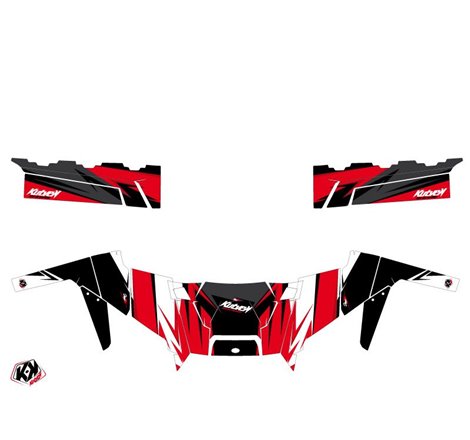 Kit Déco SSV Stage Polaris Ranger 900 XP Noir Rouge (2012-2015)