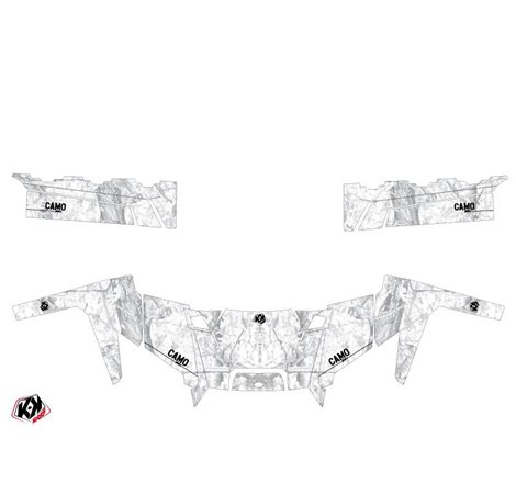 Kit Déco SSV Camo Polaris Ranger 900 XP Blanc (2017-2019)