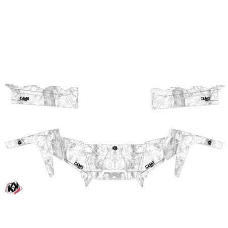 Kit Déco SSV Camo Polaris Ranger 900 XP Blanc (2017-2019)