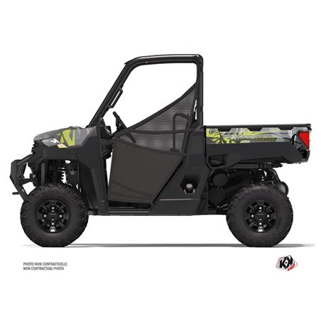 Kit Déco SSV Evil Polaris Ranger 1000 Gris Vert (2020-2021)