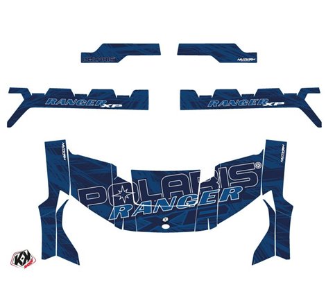 Kit Déco SSV Squad Polaris Ranger 1000 XP Bleu (2017)