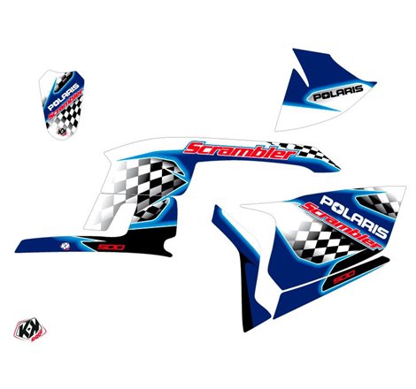 Kit Déco Quad Last Edition Polaris Scrambler 500 Bleu (1997-2009)