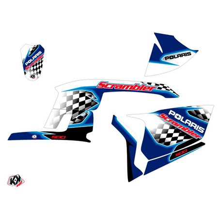 Kit Déco Quad Last Edition Polaris Scrambler 500 Bleu (1997-2009)
