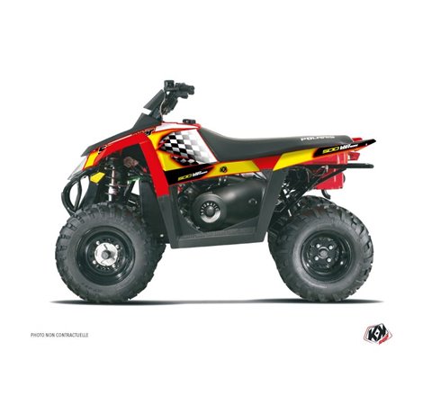 Kit Déco Quad Last Edition Polaris Scrambler 500 Jaune (2010-2013)