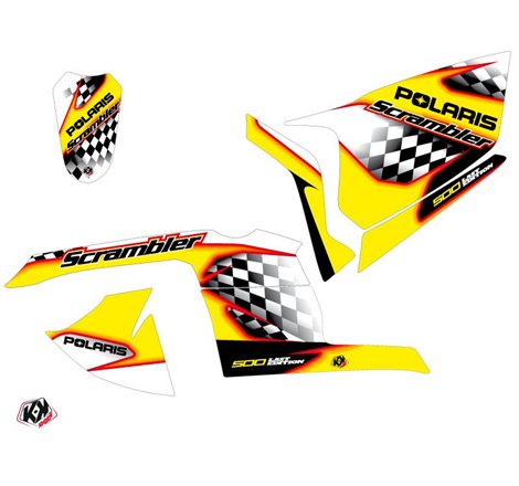 Kit Déco Quad Last Edition Polaris Scrambler 500 Jaune (2010-2013)