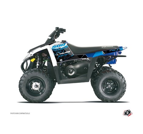 Kit Déco Quad Action Polaris Scrambler 500 Bleu (2010-2013)
