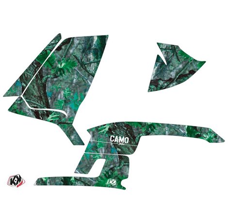 Kit Déco Quad Camo Polaris Scrambler 500 Vert (2010-2013)