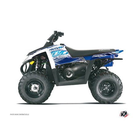 Kit Déco Quad Eraser Polaris Scrambler 500 Bleu (2010-2013)