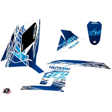 Kit Déco Quad Eraser Polaris Scrambler 500 Bleu (2010-2013)