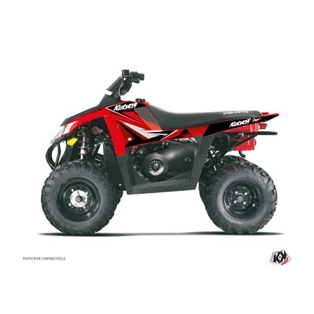 Kit Déco Quad Stage Polaris Scrambler 500 Rouge (2010-2013)