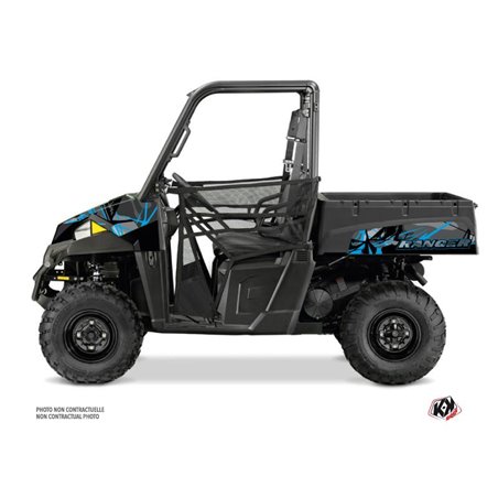 Kit Déco SSV Evil Polaris Ranger 570 Gris Bleu (2022-2023)