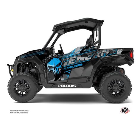 Kit Déco SSV Evil Polaris GENERAL 1000 Gris Bleu (2022-2023)