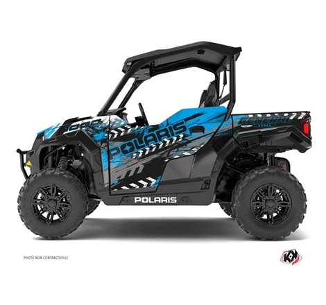 Kit Déco SSV Lifter Polaris GENERAL 1000 Bleu (2022-2023)