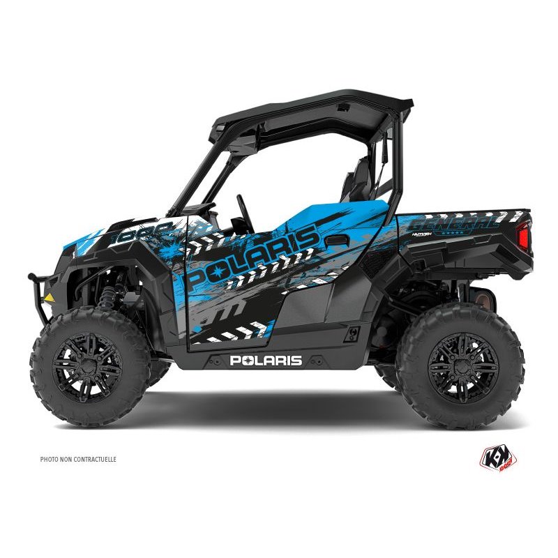 Kit Déco SSV Lifter Polaris GENERAL 1000 Bleu (2022-2023)