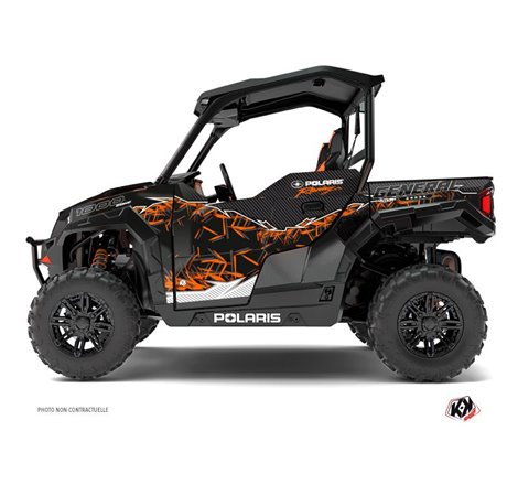 Kit Déco SSV Action Polaris GENERAL 1000 Orange (2022-2023)