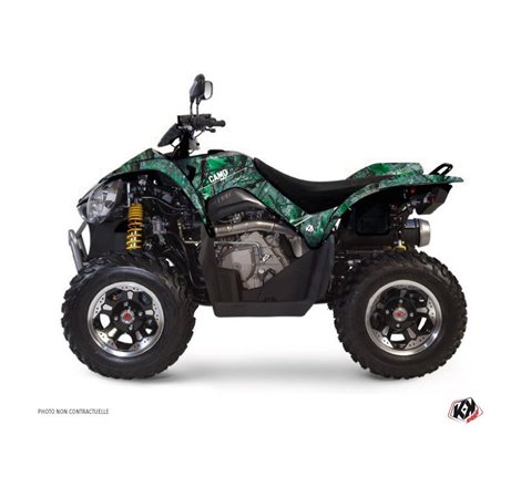 Kit Déco Quad Camo Kymco 450 MAXXER Vert (2010-2023)