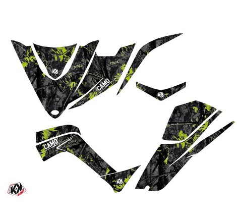 Kit Déco Quad Camo Kymco 450 MAXXER Noir Vert (2010-2023)