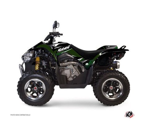 Kit Déco Quad Stage Kymco 450 MAXXER Noir Vert (2010-2023)