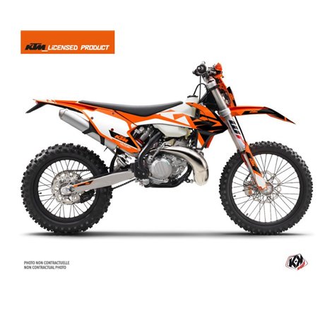 Kit Déco Moto Cross Skyline KTM EXC-EXCF Orange