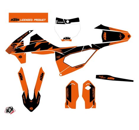 Kit Déco Moto Cross Retro KTM 85 SX Orange