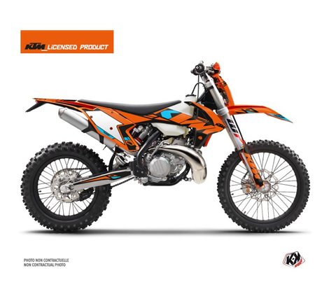 Kit Déco Moto Cross Reflex KTM EXC-EXCF Orange
