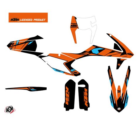 Kit Déco Moto Cross Reflex KTM EXC-EXCF Orange